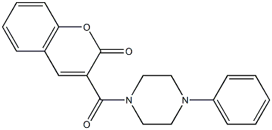 3-(4-phenylpiperazine-1-carbonyl)chromen-2-one|