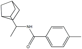N-[1-(3-bicyclo[2.2.1]heptanyl)ethyl]-4-methylbenzamide