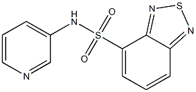 N-pyridin-3-yl-2,1,3-benzothiadiazole-4-sulfonamide