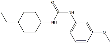 1-(4-ethylcyclohexyl)-3-(3-methoxyphenyl)urea