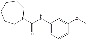 N-(3-methoxyphenyl)azepane-1-carboxamide
