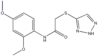 N-(2,4-dimethoxyphenyl)-2-(2H-triazol-4-ylsulfanyl)acetamide