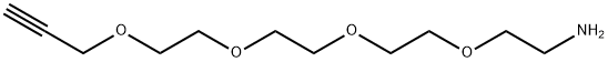 H2N-PEG4-Propyne Struktur