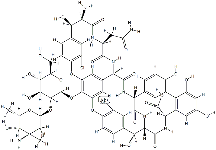 Vancomycin hexapeptide, 115236-65-2, 結(jié)構(gòu)式