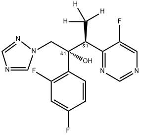 rel-(R,S)-Voriconazole-d3|rel-(R,S)-Voriconazole-d3
