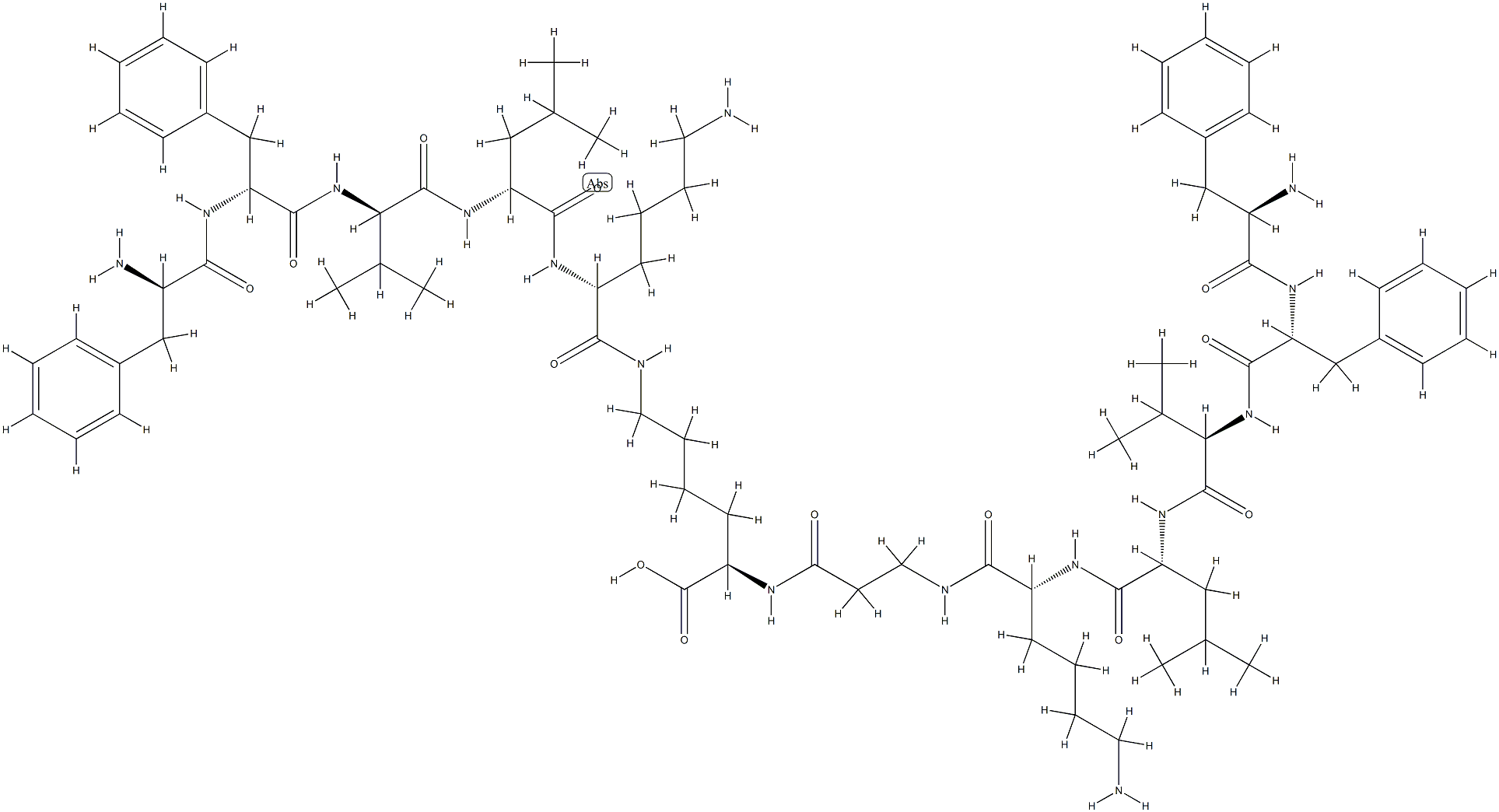 ENT-[AMYLOID Β-PROTEIN (20-16)]-Β-ALA-D-LYS(ENT-[AMYLOID Β-PROTEIN (16-20)]), 1426174-31-3, 結(jié)構(gòu)式