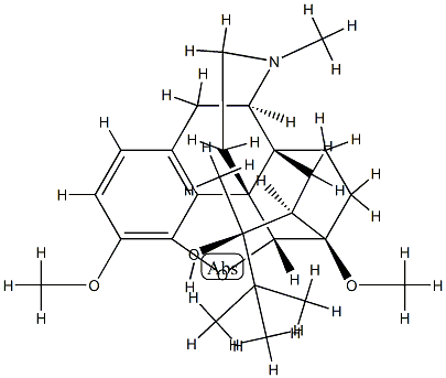 N-Methylnorbuprenorphine 3-Methyl Ether Struktur