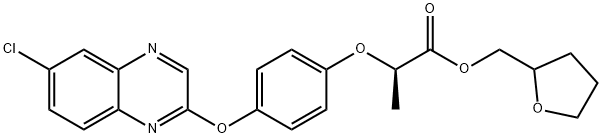 Quizalofop-p-tefuryl  solution Struktur