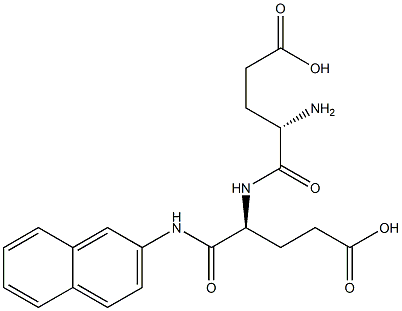 H-GLU-GLU-ΒNA, 23645-15-0, 結(jié)構(gòu)式