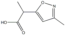 5-Isoxazoleaceticacid,-alpha-,3-dimethyl-(8CI) Struktur