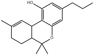 tetrahydrocannabivarin 9 Structure