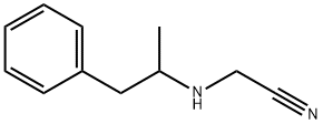 (±)-[(α-Methylphenethyl)aMino]acetonitrile, 30825-14-0, 結(jié)構(gòu)式