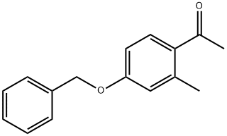 1-(4-(芐基氧基)-2-甲基苯基)乙烷-1-酮, 608119-82-0, 結(jié)構(gòu)式
