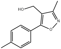 4-Isoxazolemethanol,3-methyl-5-(4-methylphenyl)-(9CI) Struktur