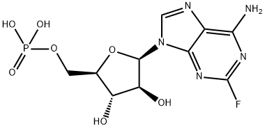 Fludarabine phosphate Struktur