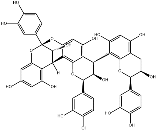 Cinnamtannin B-1 Struktur