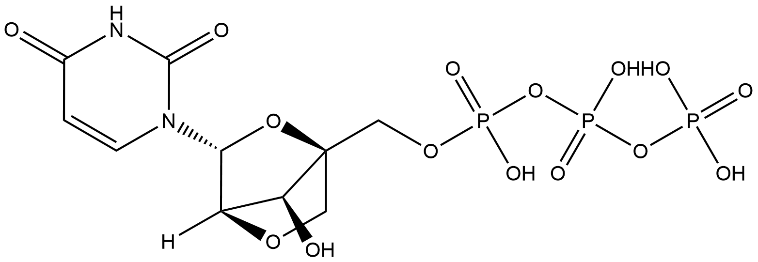 LNA-UTP 100mM Sodium Solution Struktur