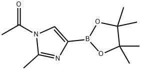 2-METHYL-N-ACETYL-IMIDAZOLE-4-BORONIC ACID PINACOL ESTER|
