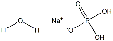 SODIUM DIHYDROGEN ORTHOPHOSPHATE MONHYDRATE Struktur