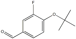 4-(tert-butoxy)-3-fluorobenzaldehyde Struktur