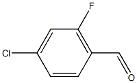 4-Chloro-6-fluorobenzaldehyde Struktur