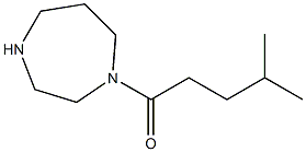 1-(1,4-diazepan-1-yl)-4-methylpentan-1-one Struktur