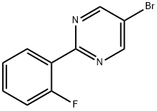 5-Bromo-2-(2-fluorophenyl)pyrimidine, 1119089-46-1, 結(jié)構(gòu)式