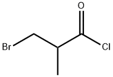 Propanoyl chloride, 3-bromo-2-methyl- Struktur