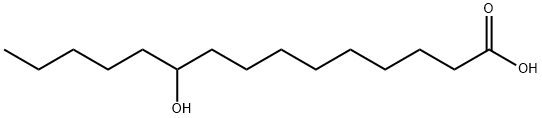 10-Hydroxypentadecanoic acid, 85820-22-0, 結(jié)構(gòu)式