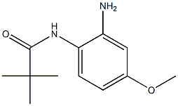 N-(2-amino-4-methoxyphenyl)-2,2-dimethylpropanamide Struktur