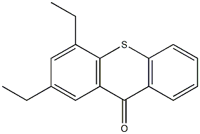 2 4-DIETHYLTHIOXANTHONE 97% Struktur