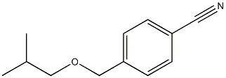 4-(isobutoxymethyl)benzonitrile Struktur
