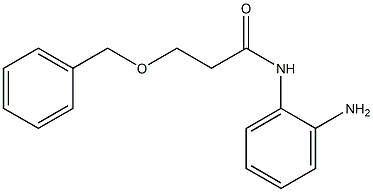N-(2-aminophenyl)-3-(benzyloxy)propanamide Struktur