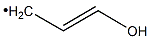 3-ヒドロキシ-2-プロペニルラジカル 化學(xué)構(gòu)造式