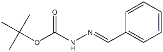 1-(tert-Butoxycarbonyl)-2-benzylidenehydrazine Struktur