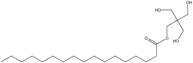 Heptadecanoic acid 3-hydroxy-2,2-bis(hydroxymethyl)propyl ester Struktur