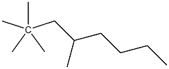 2,2,2,4-TETRAMETHYLOCTANE Struktur