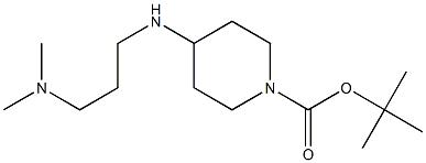 TERT-BUTYL 4-{[3-(DIMETHYLAMINO)PROPYL]AMINO}PIPERIDINE-1-CARBOXYLATE|