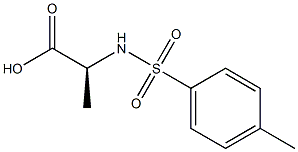 N.P-Toluenesulfonyl-L-alanine
 Struktur