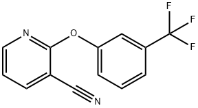 2-[3-(trifluoromethyl)phenoxy]pyridine-3-carbonitrile|