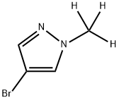 4-Bromo-1-(methyl-d3)-pyrazole Structure