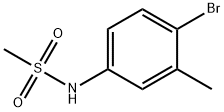 N-(4-bromo-3-methylphenyl)methanesulfonamide Structure