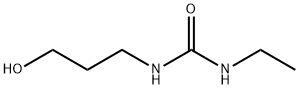 1-ethyl-3-(3-hydroxypropyl)urea Struktur