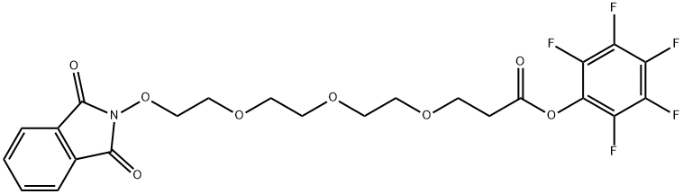 NHPI-PEG3-C2-PFP ESTER, 2101206-87-3, 結(jié)構(gòu)式
