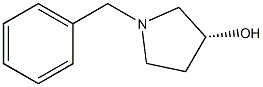 (R)-1-benzylpyrrolidin-3-ol Struktur