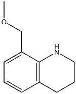 8-(methoxymethyl)-1,2,3,4-tetrahydroquinoline Struktur