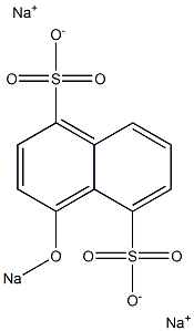 4-(ソジオオキシ)-1,5-ナフタレンジスルホン酸二ナトリウム 化學構(gòu)造式