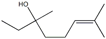3,7-Dimethyl-6-octen-3-ol Struktur