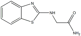 2-(1,3-benzothiazol-2-ylamino)acetamide Struktur