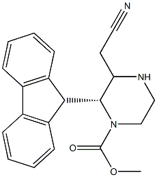 (9H-fluoren-9-yl)methyl (R)-3-(cyanomethyl)piperazine-1-carboxylate|